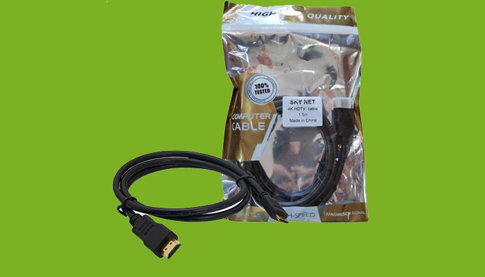 کابل اچ دی ام آی اسکای نت 1.5 متری کابل اچ دی ام آی 1.5 متری اسکای نت