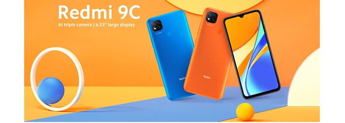 گوشی موبایل Redmi 9C شیائومی دو سیم کارت 32 گیگابایت