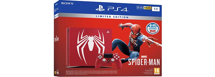 Sony PS4 Pro CUH-7000 R2 Marvels Spider-Man Game Console