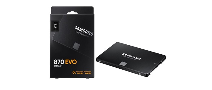  حافظه SSD اینترنال سامسونگ 4 ترابایت 870EVO 2.5inch 