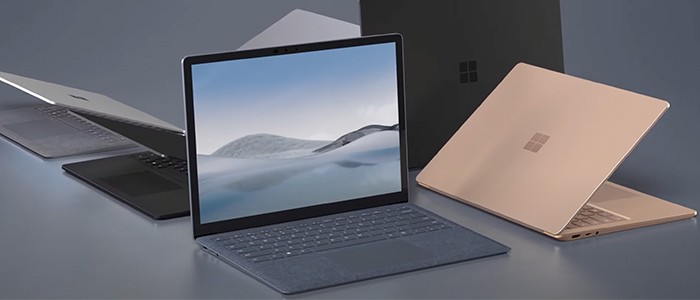 لپ تاپ Surface Laptop 4 در رنگ های مختلف