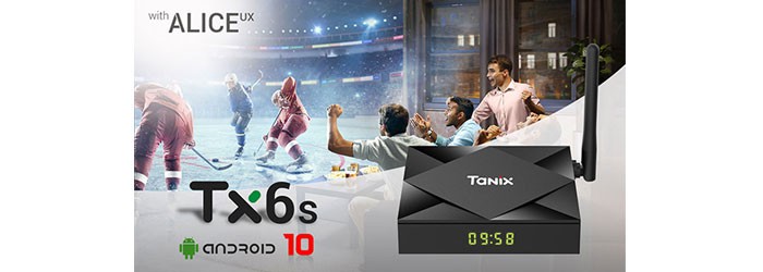 اندروید باکس Tanix TX6S 2GB 16GB Mali-G31
