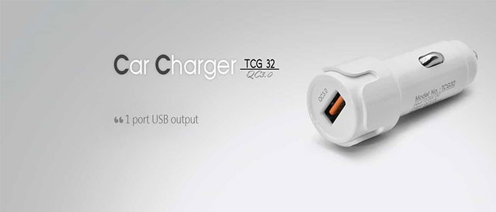 شارژر فندکی TCG 32 QC