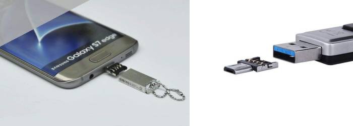 تبدیل OTG میکرو یو اس بی به USB تسکو مدل TCR 955