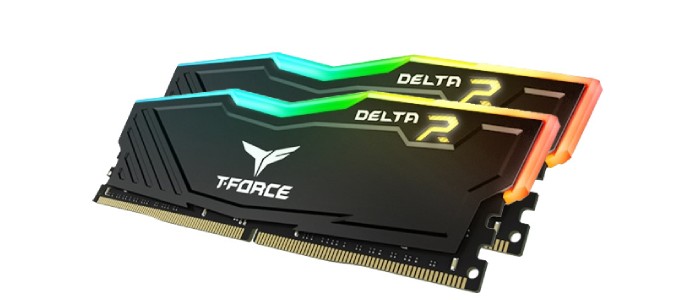 رم گیمینگ تیم گروپ T-Force Delta RGB 8GB DDR4 3200
