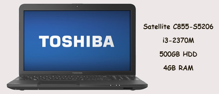 مشخصات لپ تاپ استوک توشیبا Toshiba Satellite C855-S5206