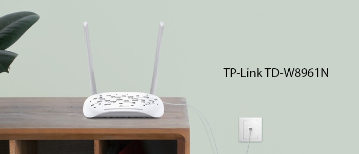 اتصال وایرلس مودم تی پی لینک TD-W8961N