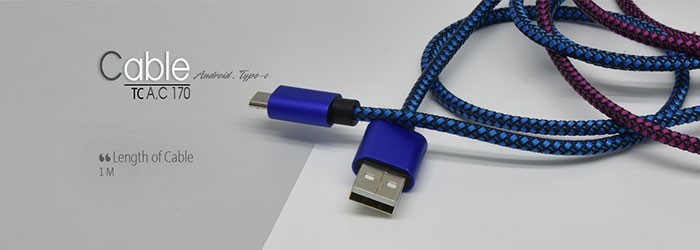 کابل تبدیل USB به TYPE-C تسکو 1 متر TC C170