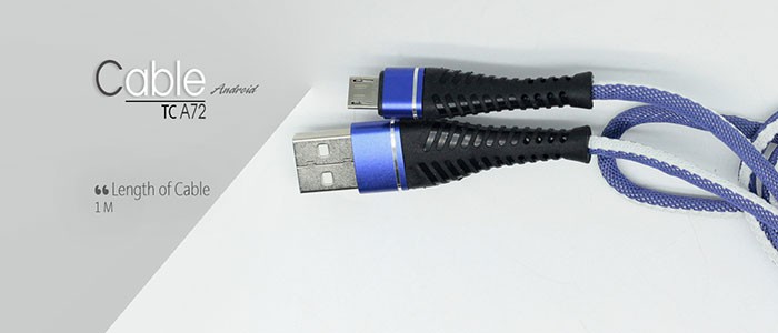 کابل تبدیل تسکو مدل USB To microUSB 1m TC A72
