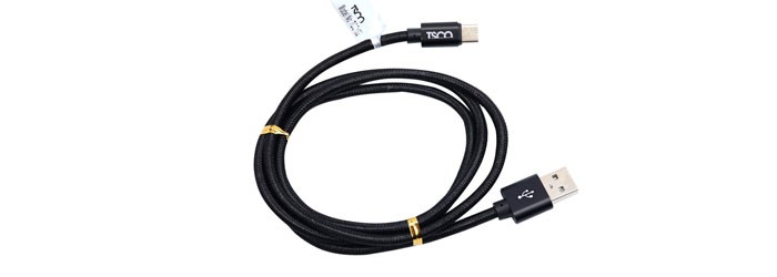 کابل مبدل تسکو USB to USB Type-C 1m TC C182