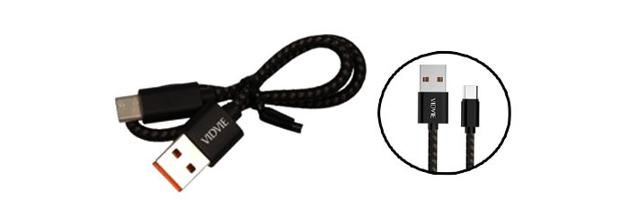  کابل مبدل USB به Type-C ویدوی کنفی 30 سانتیمتر CB441T
