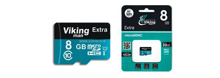 کارت حافظه میکرو SD وایکینگ من Extra 8GB