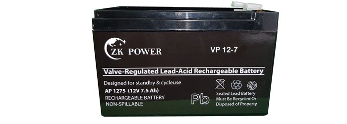  باتری یو پی اس 12 ولت 7 آمپر زد کی پاور VP12-7 .