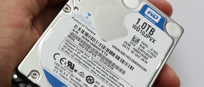  در دست کاربر WD10JPVX 1TB هارد وسترن دیجیتال 