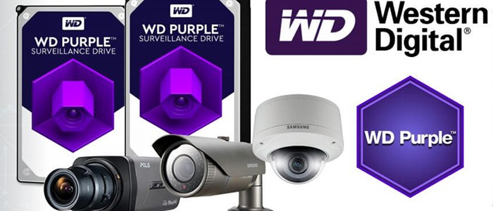 هارد دوربین مداربسته برند وسترن دیجیتال Purple WD81PURX