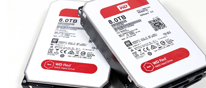 هارد دوربین مداربسته برند وسترن دیجیتال مدل RED WD80EFRX