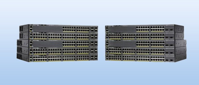 سوئیچ شبکه مدیریتی سیسکو WS-C2960X-24PS-L