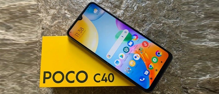 گوشی شیائومی پوکو C40 دو سیم کارت 64GB 4GB