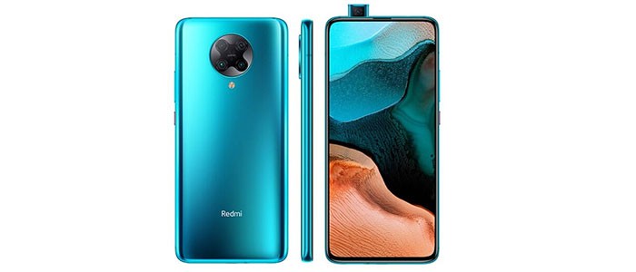 رنگ آبی گوشی موبایل شیائومی Redmi K30 Pro 128GB دو سیم کارت