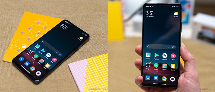 شیائومی ردمی نوت 11 پرو 5G دو سیم کارت روی میز و در دست کاربر