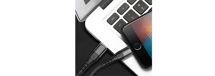 کابل تبدیل فست شارژ تایپ سی به لایتنینگ یسیدو 1.2 متر CA-48 کابل مبدل فست شارژ تایپ سی به Lightning یسیدو 1.2 متر CA-48